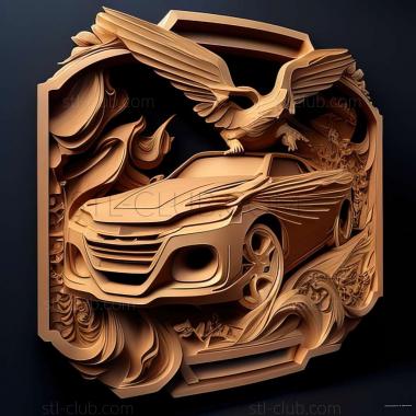 3D model Honda Legend (STL)